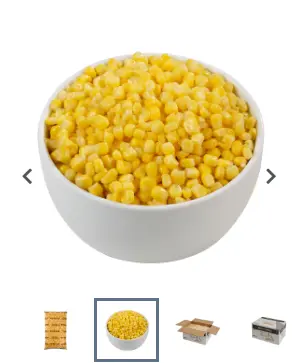 [993259] CORN CUT SUPER SWEET INDIVIDUALLY_QUICK_FROZEN YELLOW