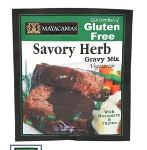 [784620]  MIX GRAVY SAVORY GLUTEN FREE- 12/0.8OZ	 - MAYACAMA  