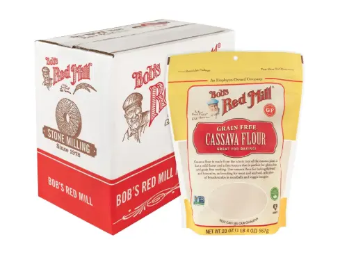 [717275]  FLOUR CASSAVA GRAIN FREE	4/20 OZ	BOBSRDML  