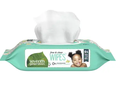 [722203] WIPES BABY FREE AND CLEAR 12/64 CT