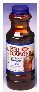 [987097] TEA SWEET RED DIAMOND TEA RED DIAMOND 12/16 OZ