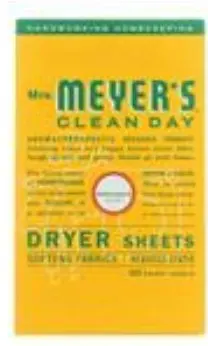 [721885] DRYER SHEETS MRS MEYERS 12/80 CT
