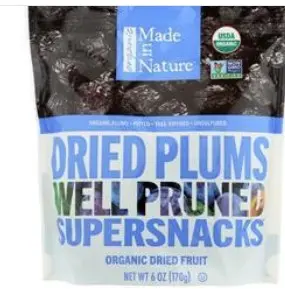 [724315] PLUM DRIED FRUIT ORG 