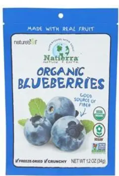 [638670] BLUEBERRIES FREEZE DRIED ORGANIC  12/1.2 OZ