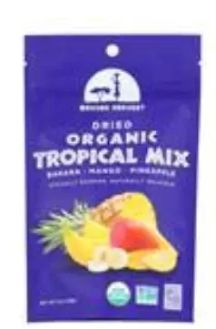 [717065] FRUIT DRIED TROPICAL MIX ORGANIC 6/2 OZ