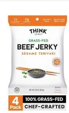 [786039] JERKY BEEF SESAME TERIYAKI 8/2.2 OZ