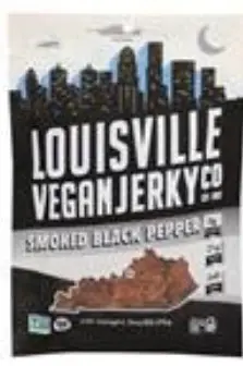 [722591] JERKY BLACK PEPPER VEGAN SNACK 10/3 OZ