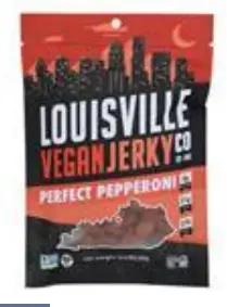 [724414] JERKY PEPPERONI VEGAN SNACK LOUISVILLE VGN JRKY 10/3 OZ