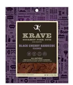 [708129] SNACK JERKY PORK BLACK CHERRY BARBEQUE KRAVE JERKY  8/2.7 OZ