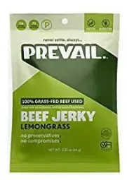 [791242] LEMONGRASS BEEF JERKY PREVAIL 8/2.25 OZ