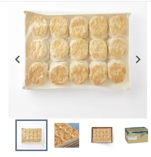 [6237] BISCUIT GLDN BUTTERMILK 3.25 IN / 75/2.85OZ / PILLSBRY