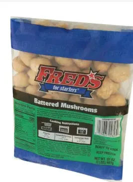 [363531] APPETIZER MUSHROOM BATTERED FROZEN 6/2 LB