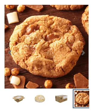 [496611] COOKIE DGH SLTD CARAMEL CRNCH	84/3 OZ	SWT STRT