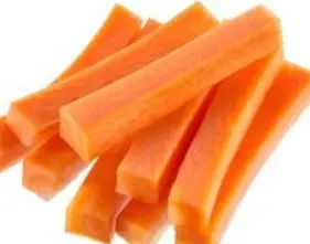 [875769] CARROT STICKS 3/8" BRICK PACK  1/5 LB