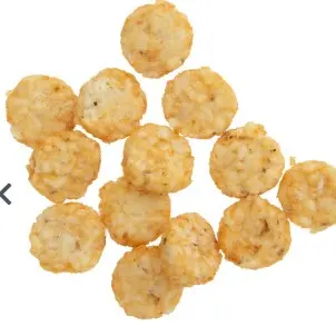 [284770] POTATO TATER SPUD BITE ROUND DIME SIZE  6/5 LB